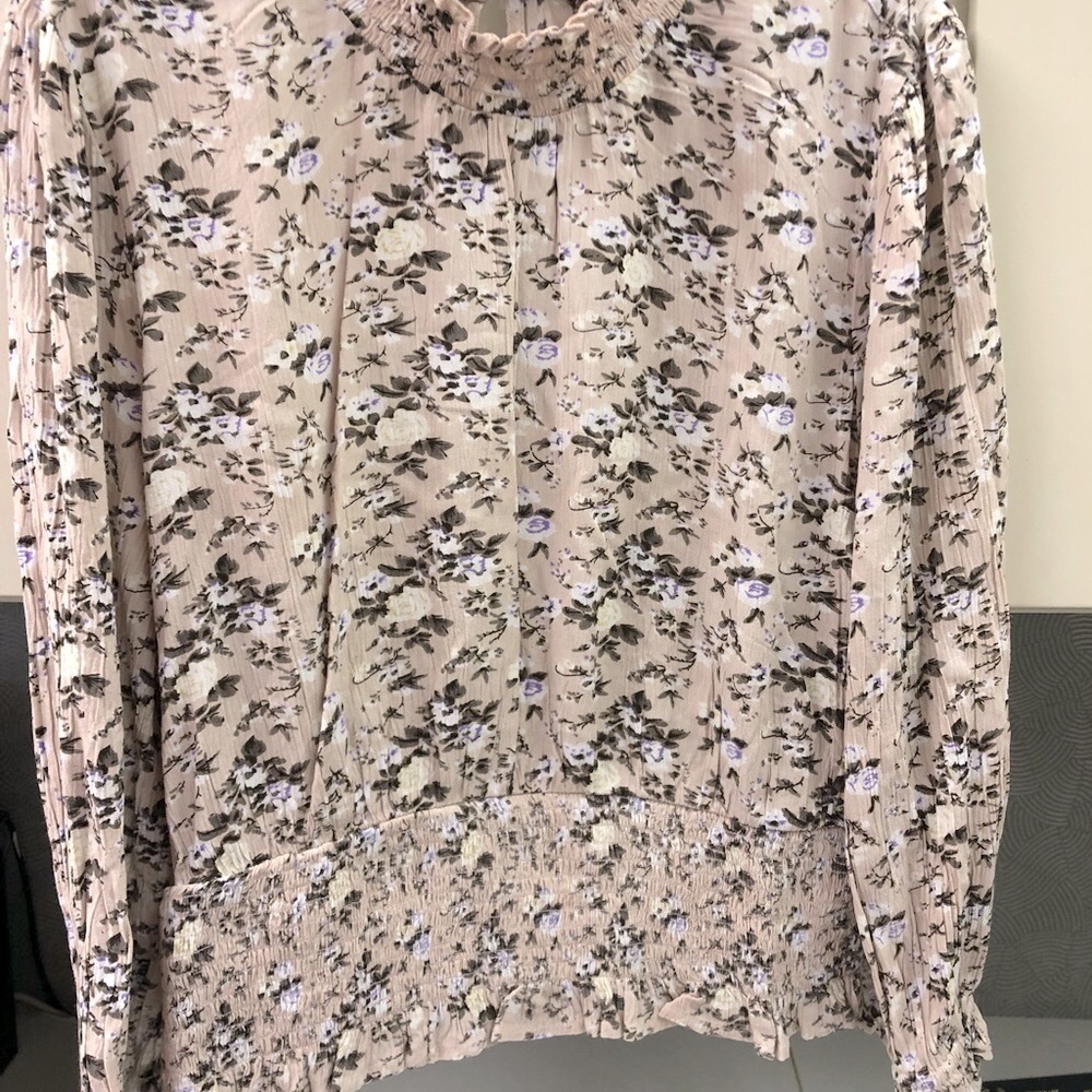 Button Back Top/Blouse